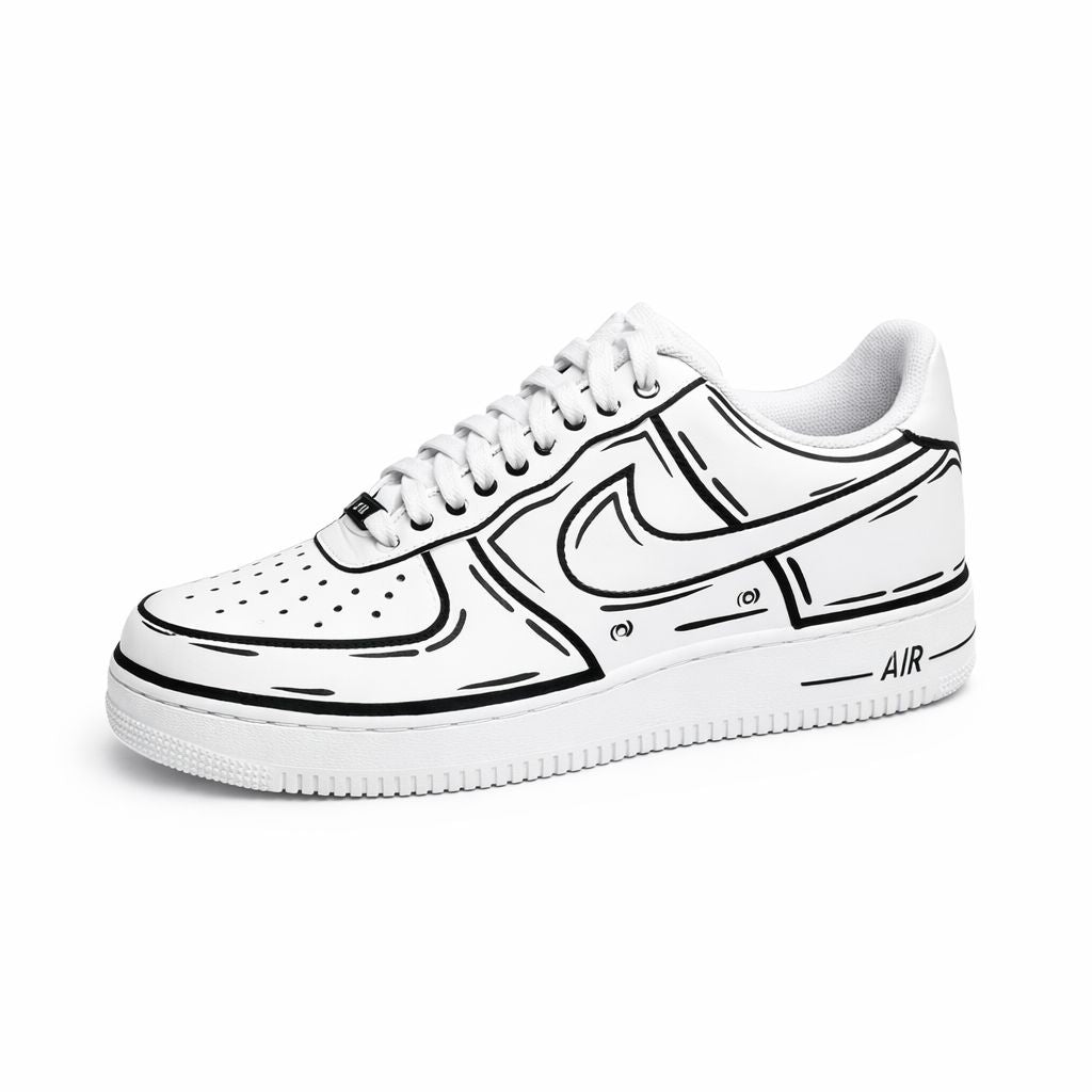 Air Force 1 Comic Custom