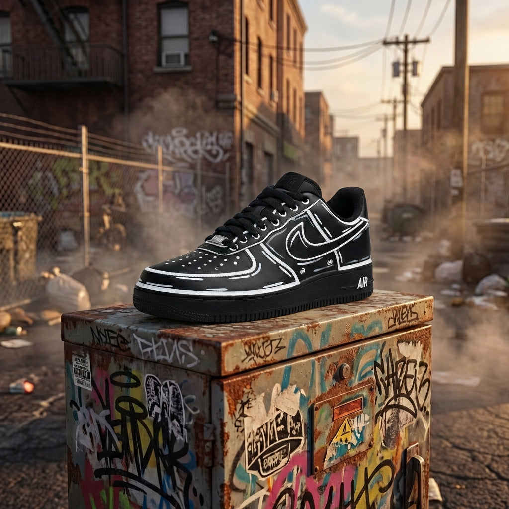 Air Force 1 Comic Custom
